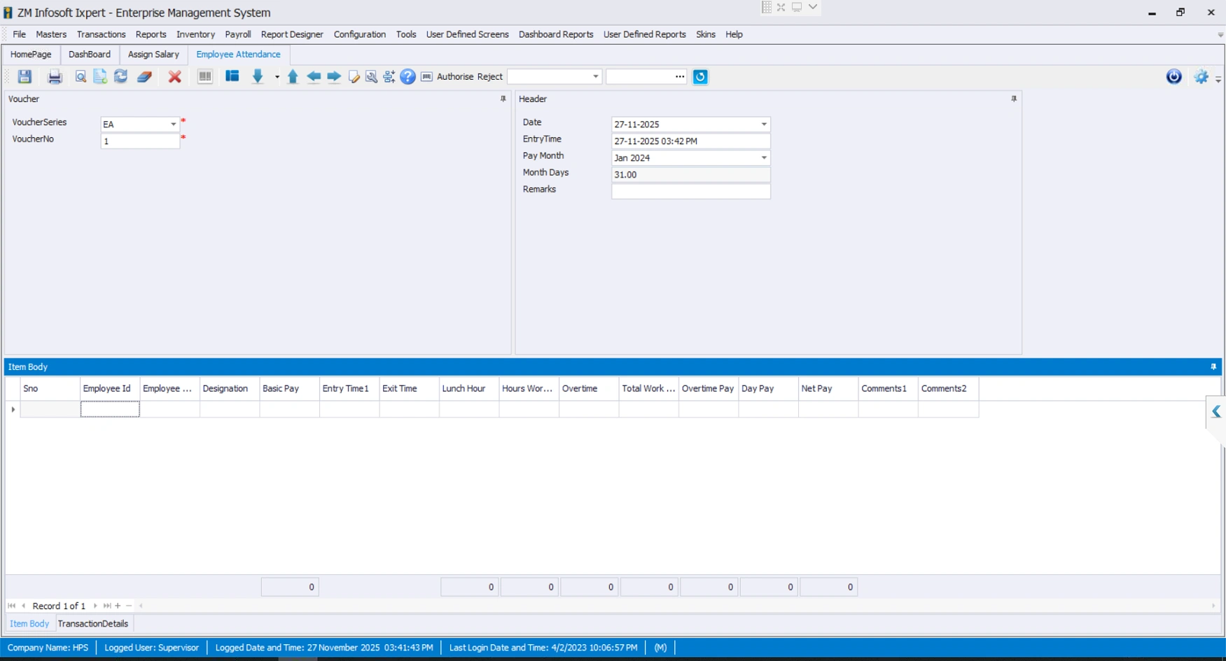 Zm Infosoft screenshot 4